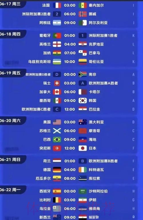 2026世界杯北美什么时候开始 2026世界杯北美什么时候开始